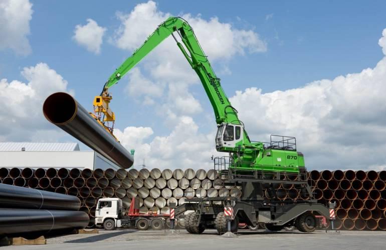 Колесный перегружатель Sennebogen 870M RU