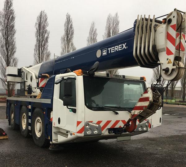 Компания Terex представила новый трехосный 60-тонный кран