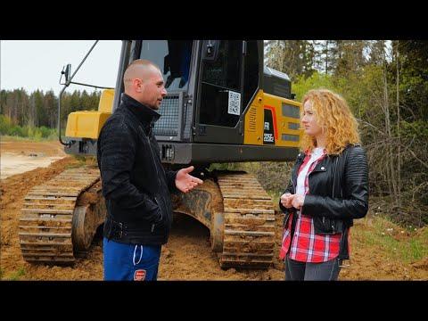 LOVOL FR225Е2-N - габаритный экскаватор с характером